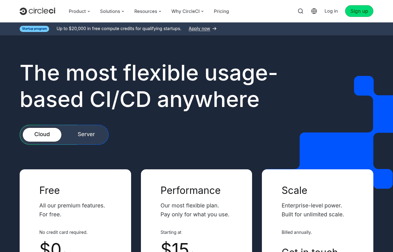 CircleCI pricing and plans