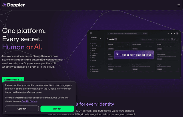 Doppler product homepage