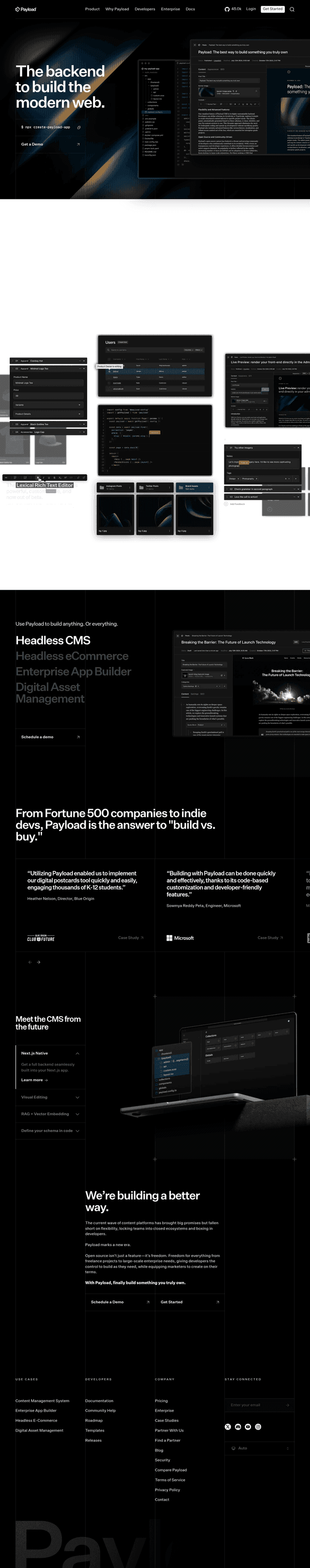 Payload CMS pricing and plans