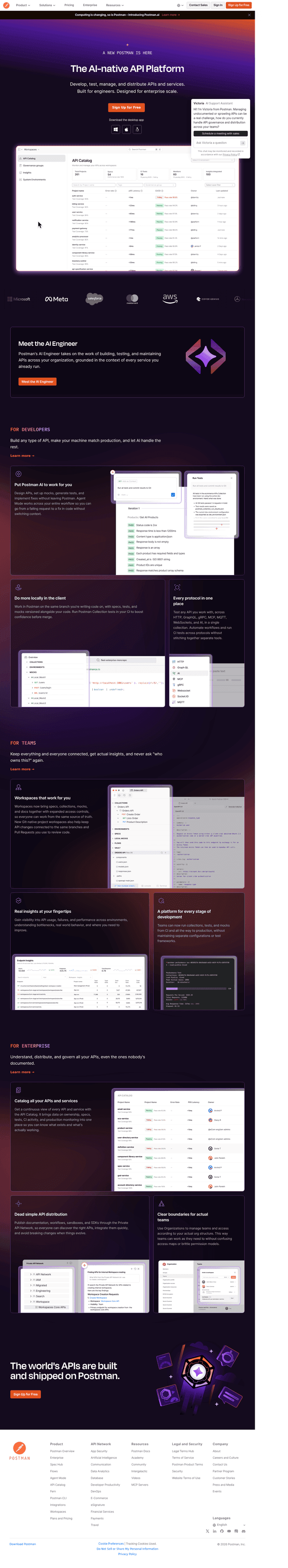 Postman pricing and plans