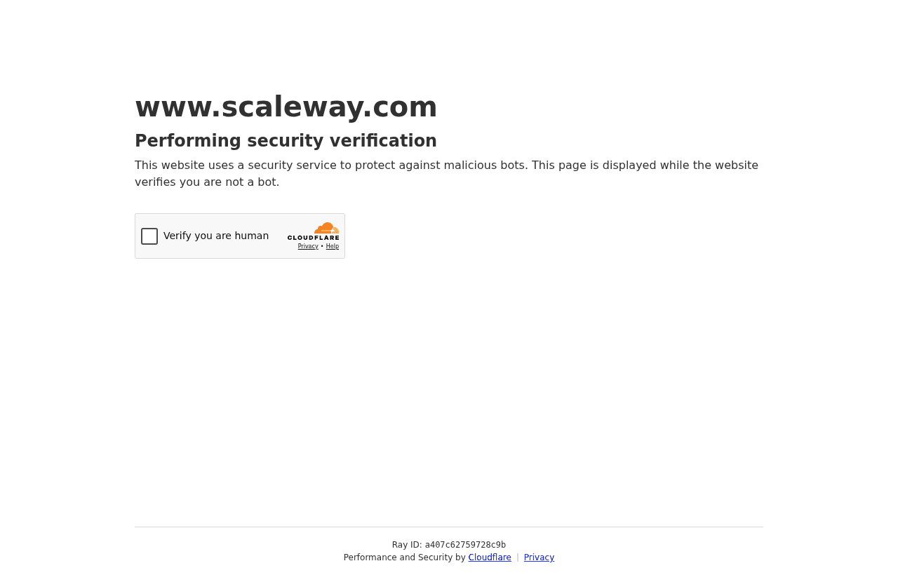 Scaleway pricing and plans
