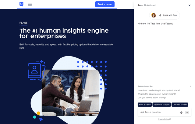 UserTesting pricing and plans